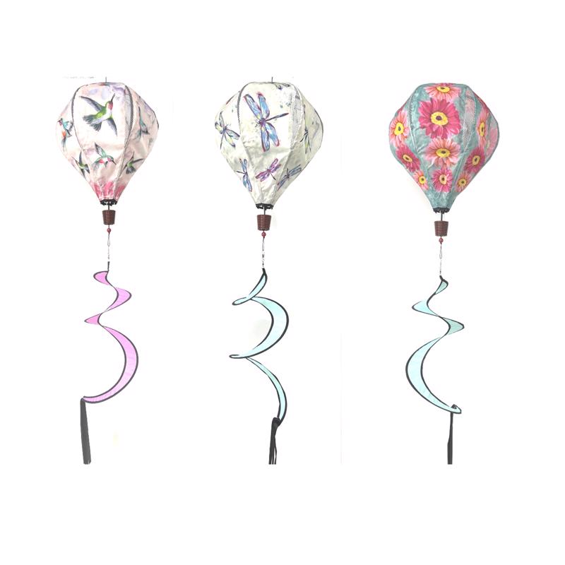 Meadowcreek Assorted Polyester 55 in. H Balloon Spinner