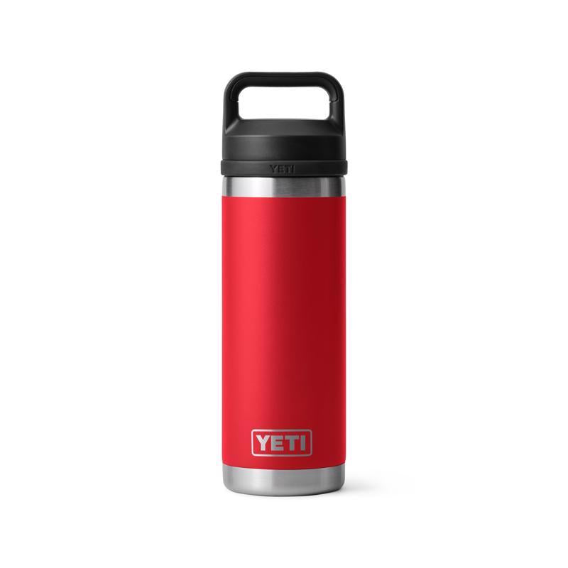 YETI Rambler 18 oz Rescue Red BPA Free Bottle with Chug Cap