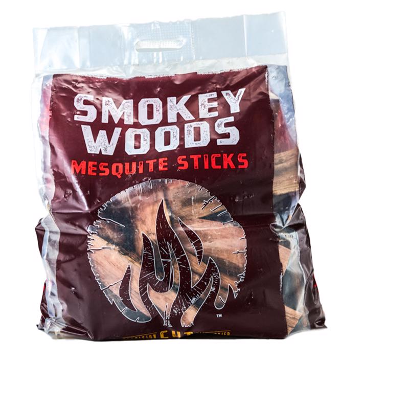 Smokey Woods All Natural Mesquite Cooking Logs 1 cu ft
