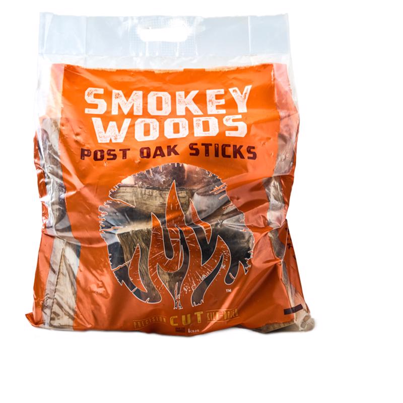 Smokey Woods All Natural Post Oak Cooking Logs 1 cu ft