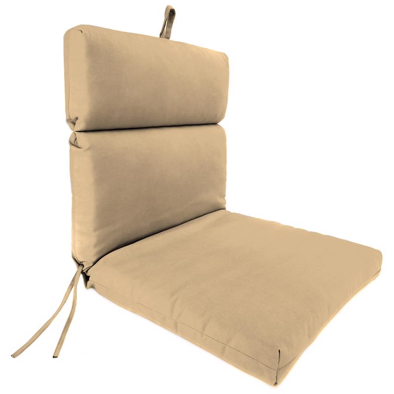 Jordan Manufacturing Beige Sunbrella Chaise Lounge Cushion 22 in. W X 44 in. L