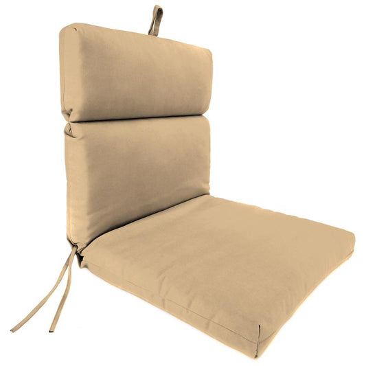Jordan Manufacturing Beige Sunbrella Chaise Lounge Cushion 22 in. W X 44 in. L