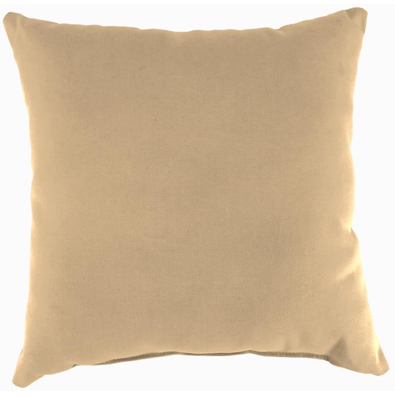 Jordan Manufacturing Antique Beige Polyester Toss Pillow 16 in. H X 4 in. W X 16 in. L