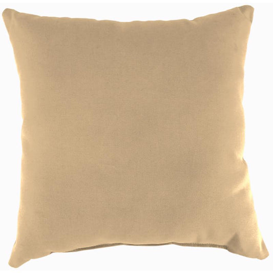 Jordan Manufacturing Antique Beige Polyester Toss Pillow 16 in. H X 4 in. W X 16 in. L