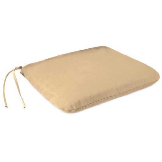 Jordan Manufacturing Antique Beige Polyester Chair Cushion