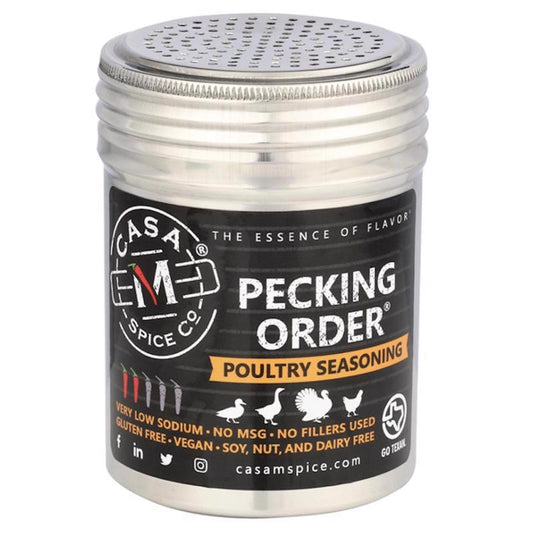 Casa M Spice Co Pecking Order Poultry Seasoning 4.5 oz