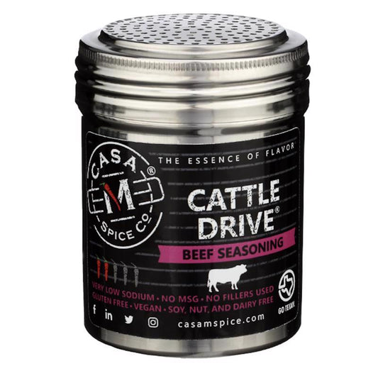Casa M Spice Co Cattle Drive Beef Seasoning 5 oz