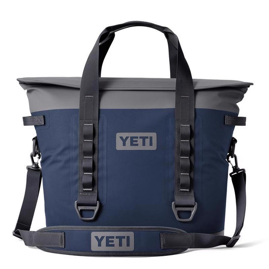 YETI Hopper M30 Navy 42 can Soft Sided Cooler