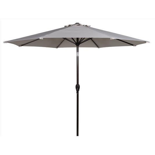Living Accents 9 ft. Tiltable Beige Market Umbrella