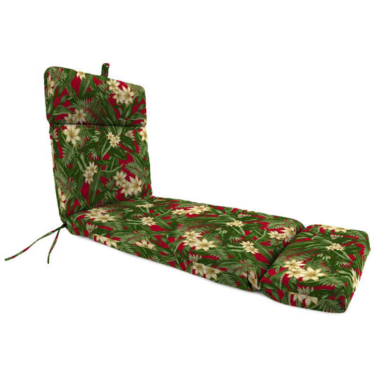 Jordan Manufacturing Multicolored Floral Polyester Chaise Cushion 4 in. H X 22 in. W X 72 in. L