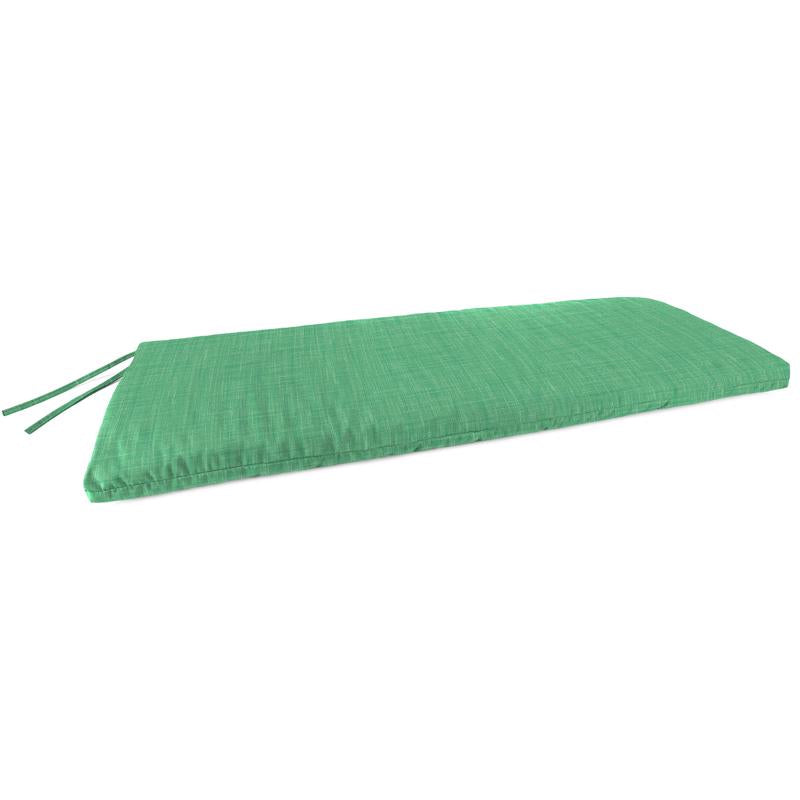 Jordan Manufacturing Green Polyester Bench Cushion 3.5 in. H X 18 in. W X 48 in. L
