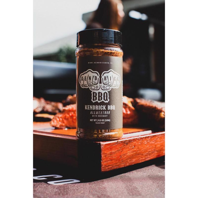 Kendrick BBQ All Meat with Rosemary Bar-B-Q Rub/Seasoning 11.5 oz