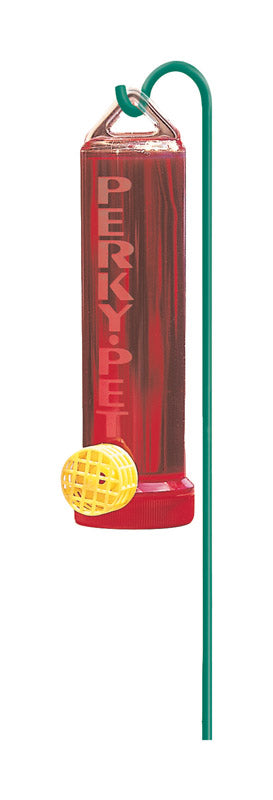 Perky-Pet Hummingbird 3 oz Plastic Bottle Nectar Bird Feeder 1 ports