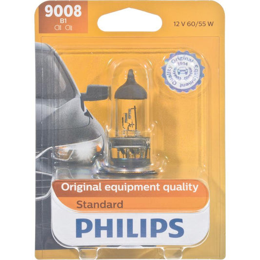 Philips Standard Halogen High/Low Beam Automotive Bulb 9008B1