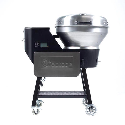 Recteq B380X Bullseye Deluxe 380 Wood Pellet WiFi Grill and Smoker Black/Silver