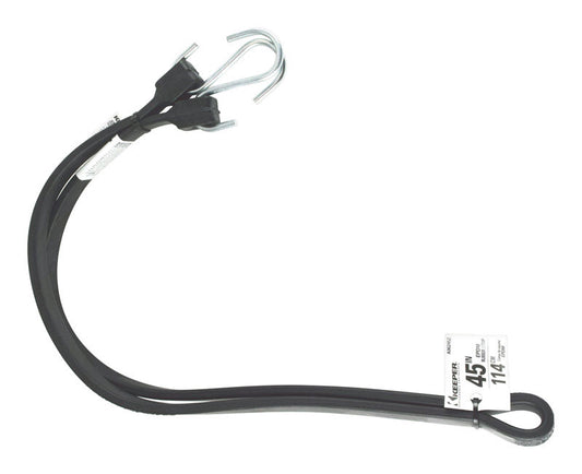 Keeper Black Tarp Strap 45 in. L 1 pk