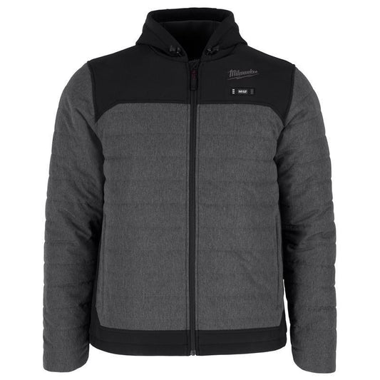 Milwaukee XXL Unisex Heated Jacket Kit Gray