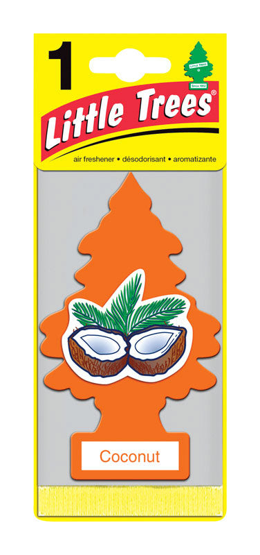 Little Trees Orange Car Air Freshener 1 pk