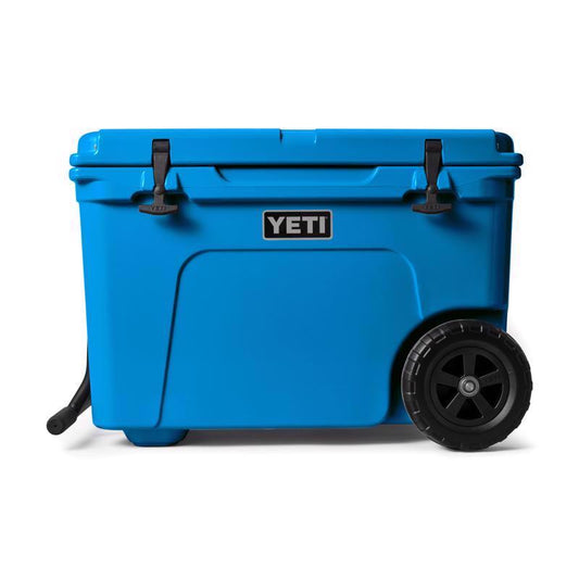 YETI Tundra Haul Big Wave Blue 82 cans Roller Cooler