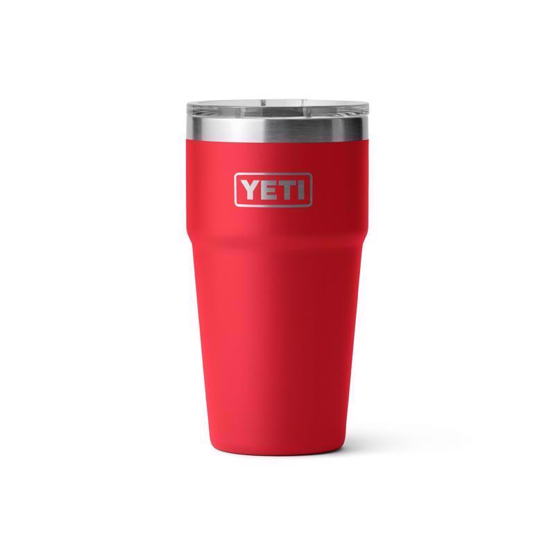 YETI Rambler 20 oz Rescue Red BPA Free Stackable Tumbler with MagSlider Lid