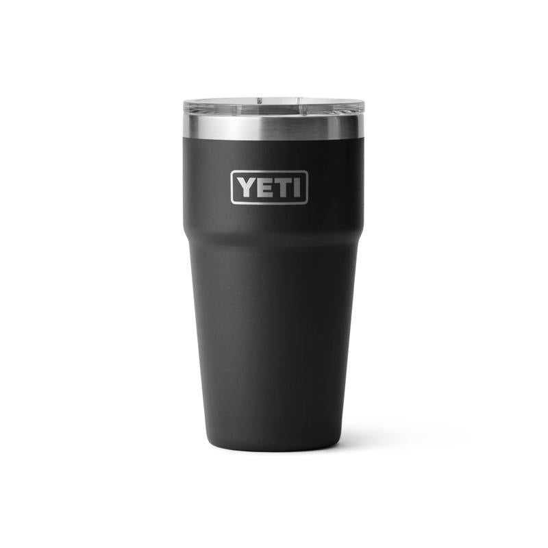 YETI Rambler 20 oz Black BPA Free Stackable Tumbler with MagSlider Lid