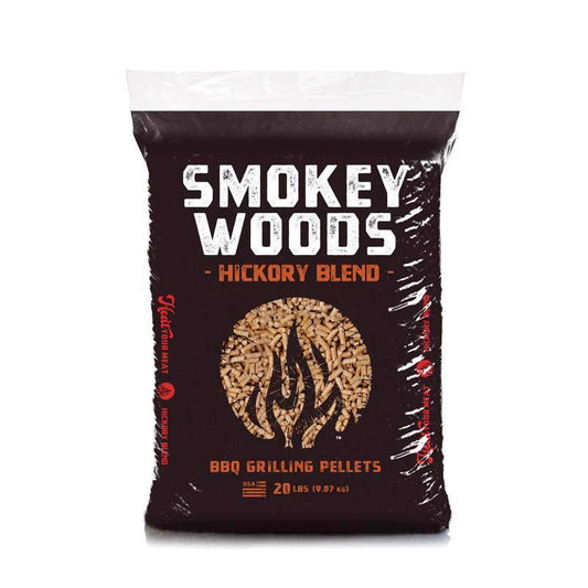 Smokey Woods Hardwood Pellets All Natural Hickory 20 lb