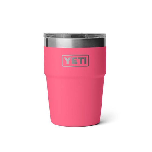 YETI Rambler 16 oz Tropical Pink BPA Free Stackable Tumbler with MagSlider Lid