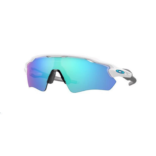 Oakley Radar EV Path Unisex Polished White Blue Lens Sunglasses