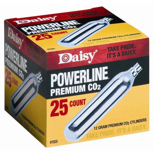 Daisy Powerline CO2 Cartridge 25 pk
