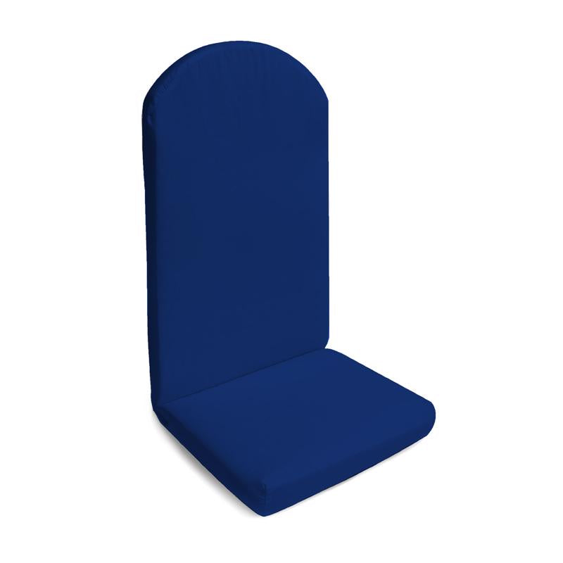 Jordan Manufacturing Blue Polyester Adirondack Cushion 29.5 in. H X 19 in. W X 44.5 in. L