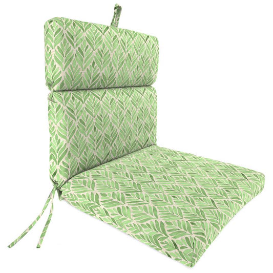 Jordan Manufacturing Green Polyester Chair Cushion 22 in. H X 22 in. W X 44 in. L