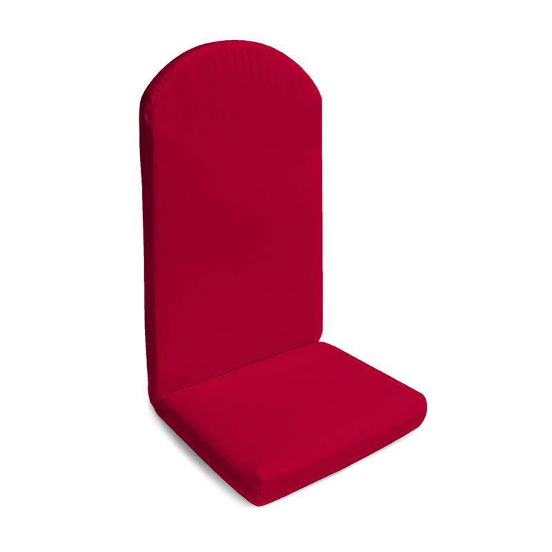 Jordan Manufacturing Red Polyester Adirondack Cushion 19 in. H X 2.5 in. W X 44.5 in. L