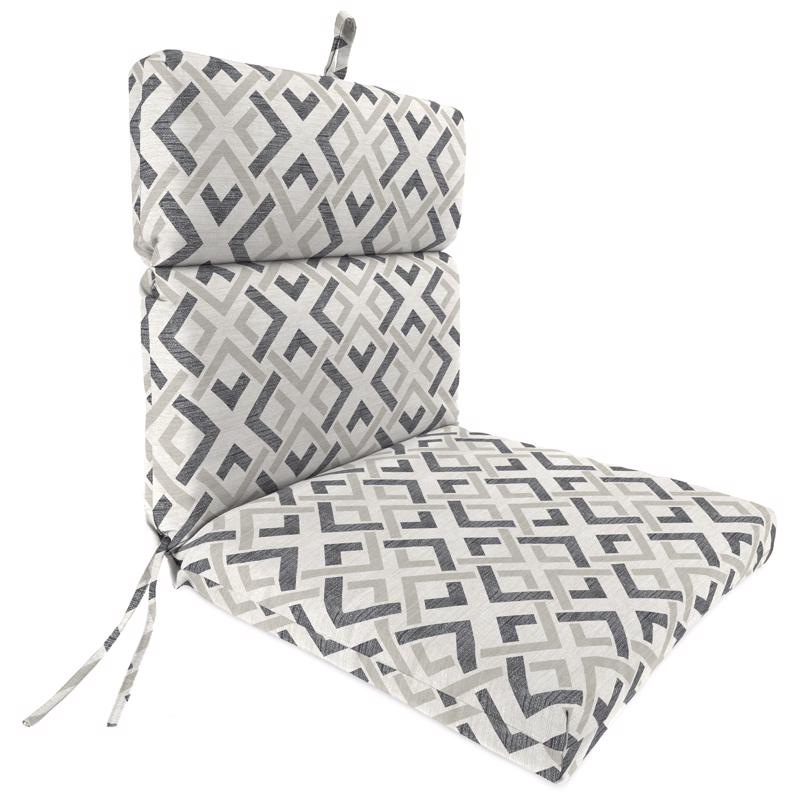 Jordan Manufacturing Polyester French Edge Chair Cushion 44 in. H X 22 in. W