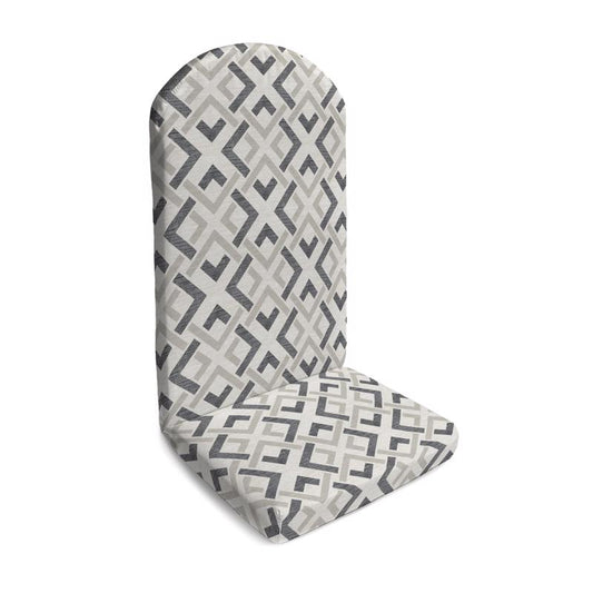 Jordan Manufacturing Gray Polyester Adirondack Cushion
