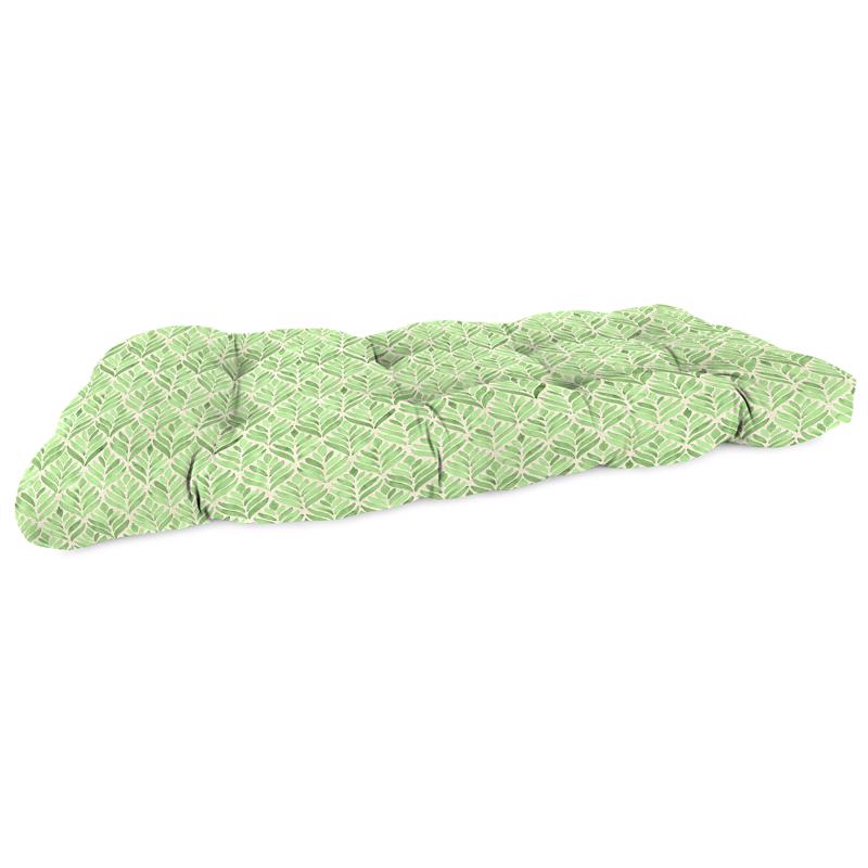 Jordan Manufacturing Green Polyester Bench Cushion 4 in. H X 19 in. W X 46 in. L