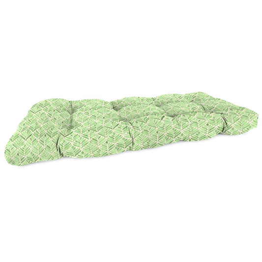 Jordan Manufacturing Green Polyester Bench Cushion 4 in. H X 19 in. W X 46 in. L