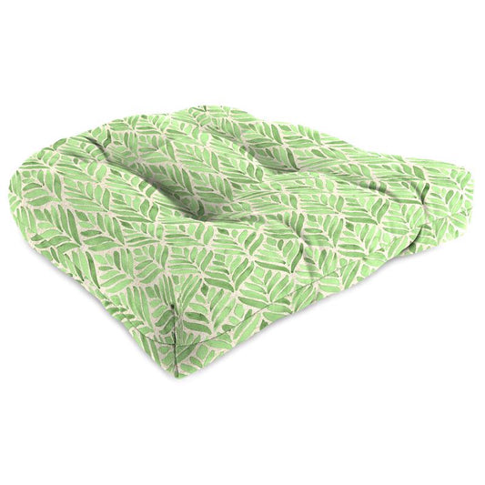 Jordan Manufacturing Green Polyester Chair Cushion 4 in. H X 19 in. W X 19 in. L