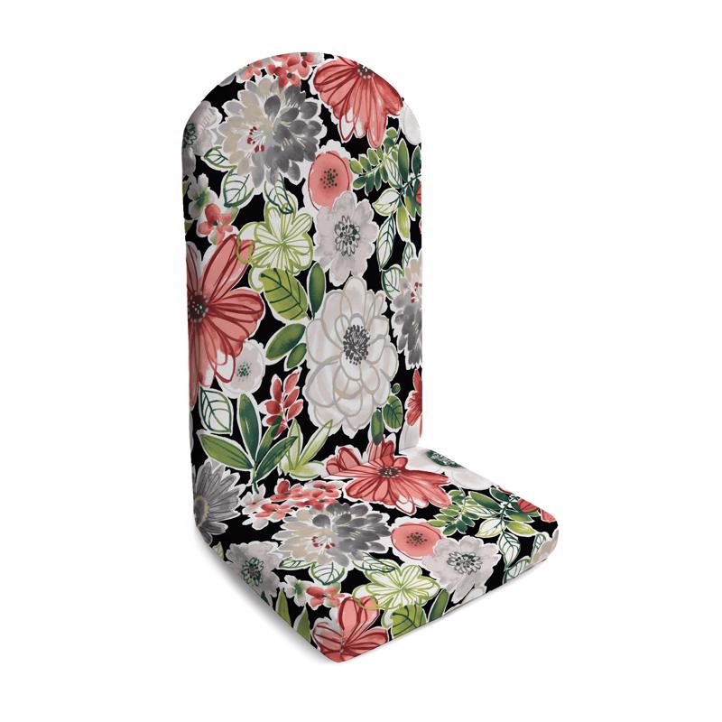 Jordan Manufacturing Multicolored Floral Polyester Adirondack Cushion 2.5 in. H X 19 in. W X 44.5 in