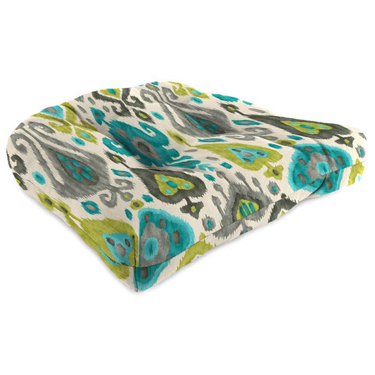 Jordan Manufacturing Multicolored Polyester Wicker Seat Cushion 4 in. H X 19 in. W X 19 in. L