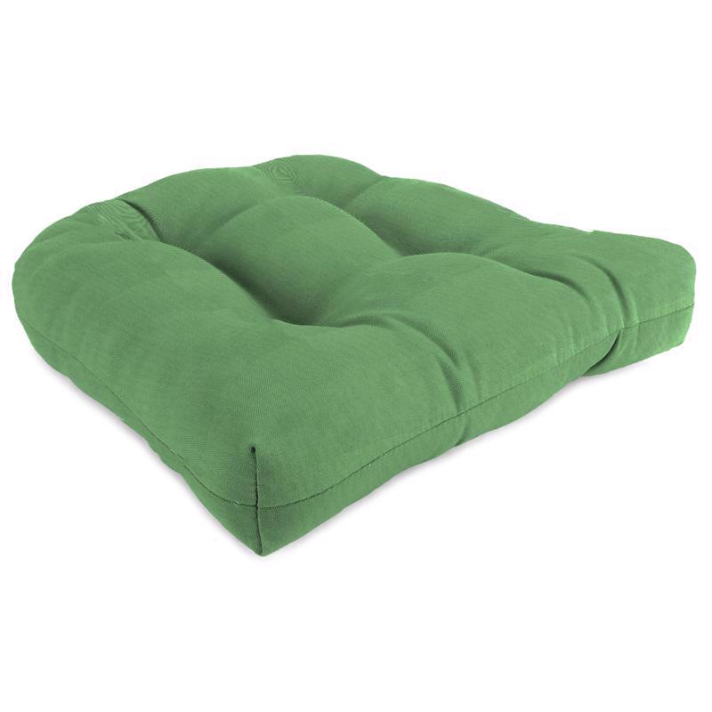 Jordan Manufacturing Green Polyester Wicker Seat Cushion 4 in. H X 19 in. W X 19 in. L