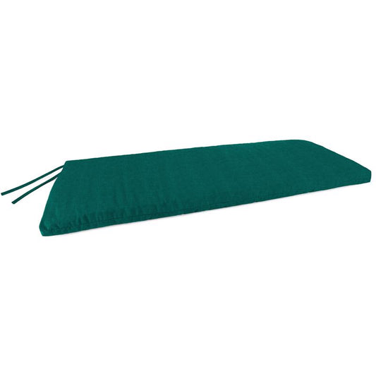 Jordan Manufacturing Teal Polyester Bench Cushion