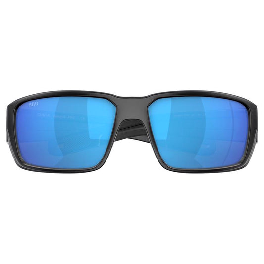 Costa Fantail Pro Black Frame Blue Lens Polarized Sunglasses