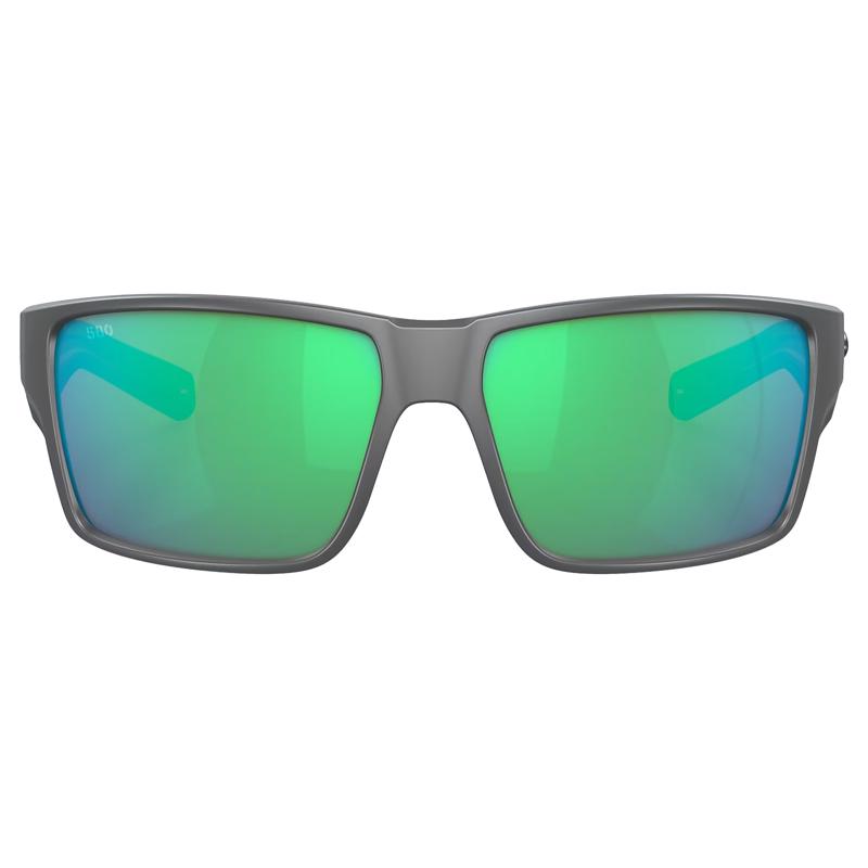 Costa Reefton Pro Black Frame Green Lens Polarized Sunglasses