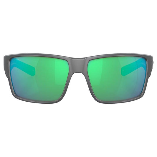 Costa Reefton Pro Black Frame Green Lens Polarized Sunglasses
