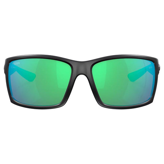 Costa Reefton Black Frame Green Lens Polarized Sunglasses