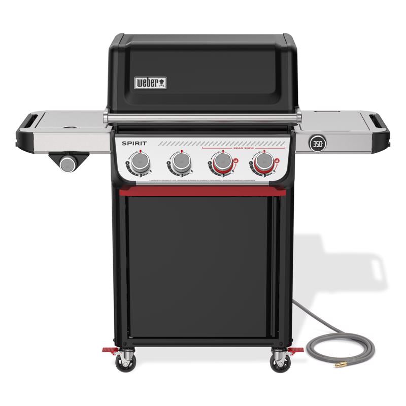 Weber Spirit EP-435 4 Burner Natural Gas Digital Thermometer Grill Black