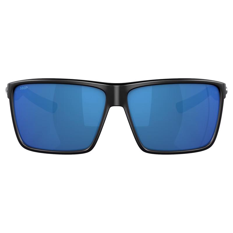 Costa Rincon Unisex Black Frame Blue Lens Polarized Sunglasses
