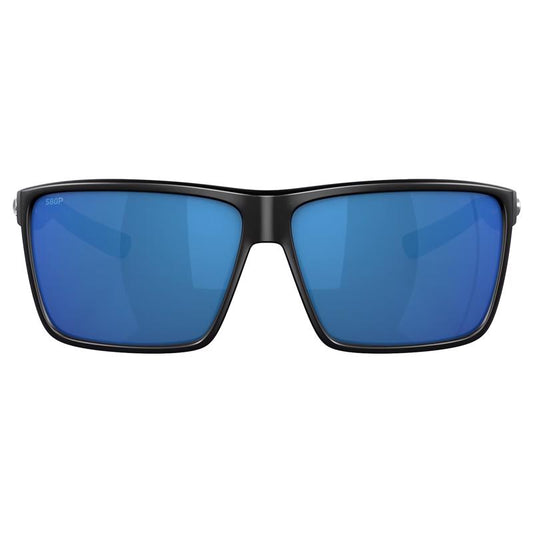 Costa Rincon Unisex Black Frame Blue Lens Polarized Sunglasses