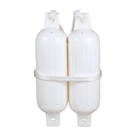 Seachoice Twin Eye White Vinyl Boat Fender