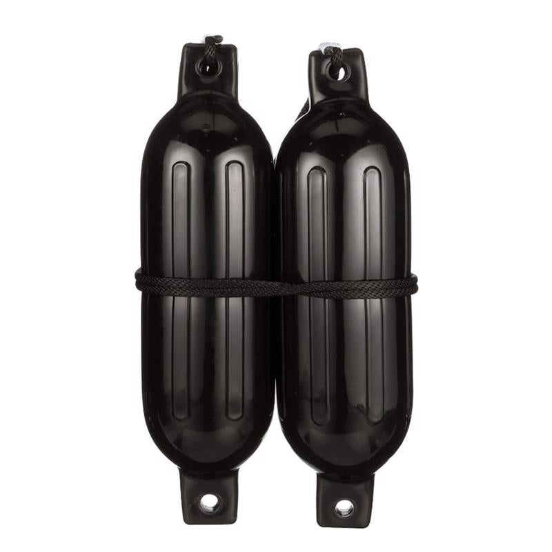 Seachoice Twin Eye Black Vinyl Boat Fender